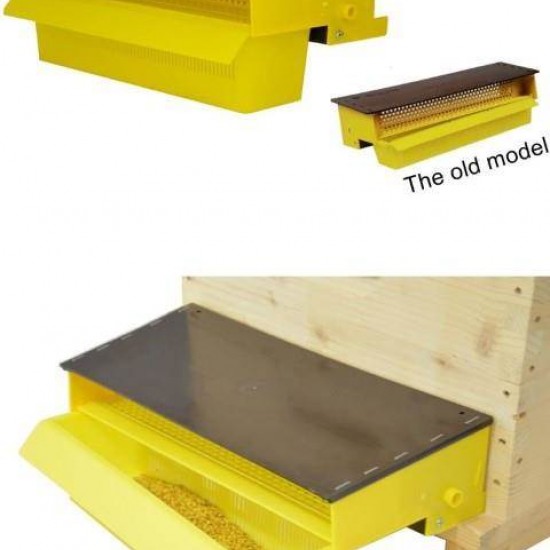 Ziedputekšņu savācējs ar atvilktni, stropa ieejas tips