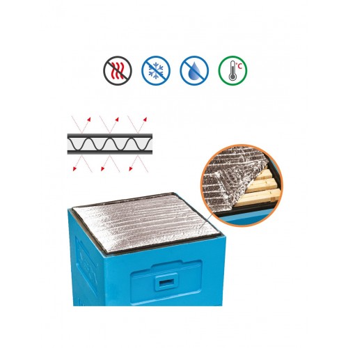 Bišu ligzdas siltināmais materiāls /DADANT stropam 42x50cm/