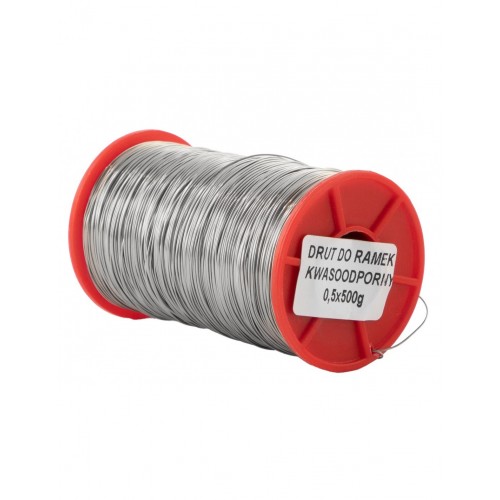 STAINLESS STEEL FRAME WIRE 0,5MM - 500G