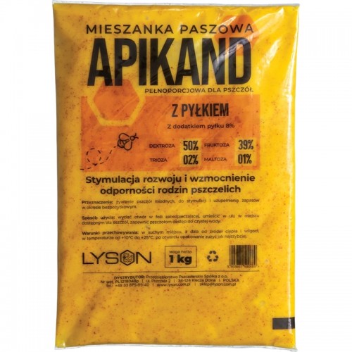 Kandijs APIKAND  ar ziedputekšņiem 1kg