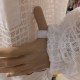 Beekeeping suit made of open-weave fabric with hat
