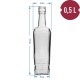 Бутылка Принципальная 500 мл с крышечкой – 6 шт.