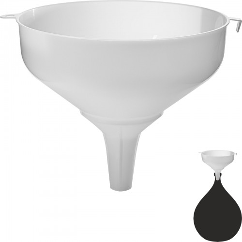 Plastic funnel Ø25/26 cm , white