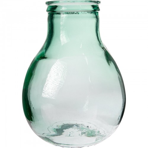 10 L demijohn with wide neck in plastic basket