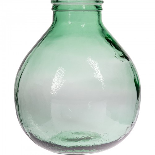 34 L demijohn with wide neck in plastic basket