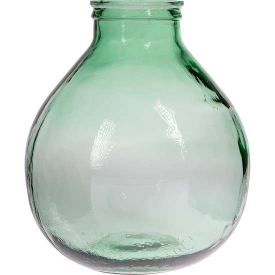 20 L demijohn with wide neck in plastic basket