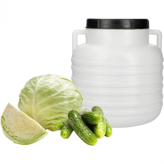 10l Barrel / Drum with handles , white colour