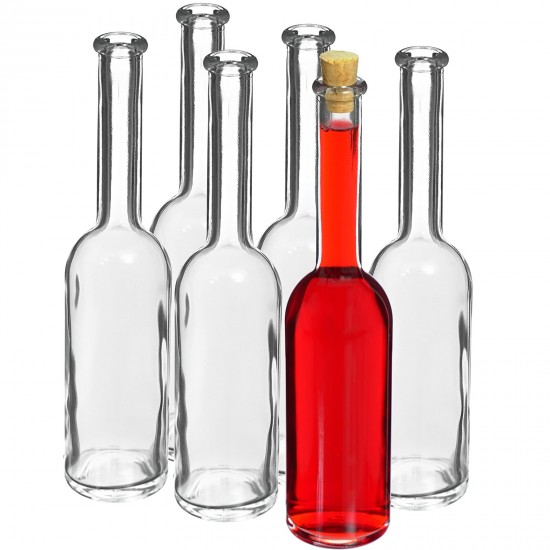 100 ml glass bottle with cork top KK14/10 , 6pcs