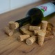 Natural agglomerated straight cork Ø22/38mm , 50pcs