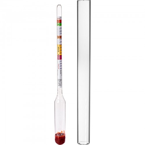 Multimeter - hydrometer with sugar and potential alcohol scale