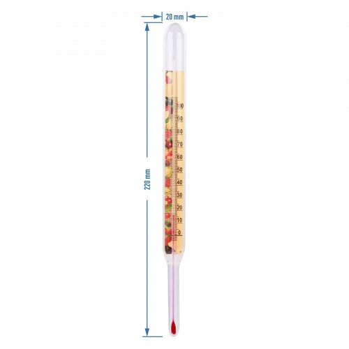 Thermometer for preserves 0°+100°C