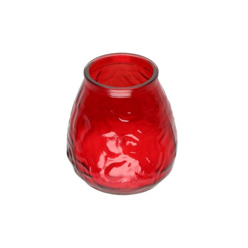 Venice candle big red 11x10 cm