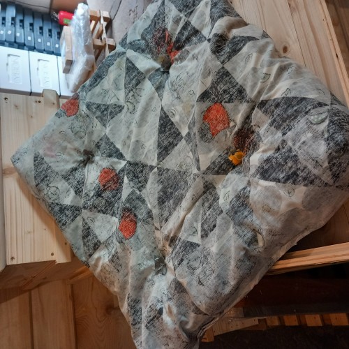 Pakojums stāvstropam - spilvens ar papardes pildījumu