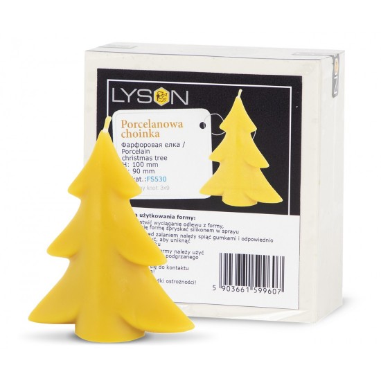 SILICONE MOULD - PORCELAIN CHRISTMAS TREE