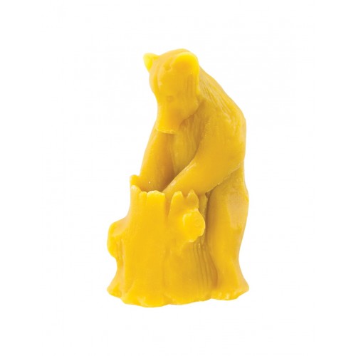 Silicone mold -Bear with honey 11.5 cm
