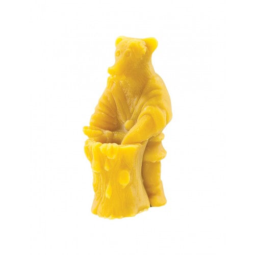 Silicone mold -Bear with bee 11.5 cm