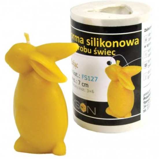 Silicone mold - Bunny, flat 7 cm