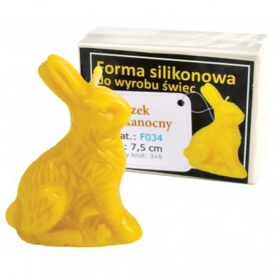Silicone mold - Easter bunny 7.5 cm