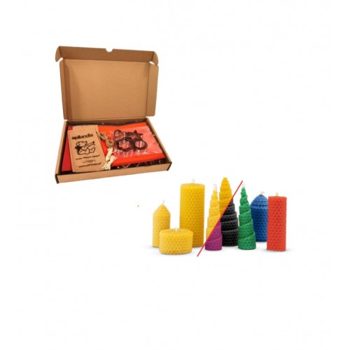 JAUNUMS - Radošs komplekts svecīšu izgatavošanai – Krāsainais (Drīzumā!)