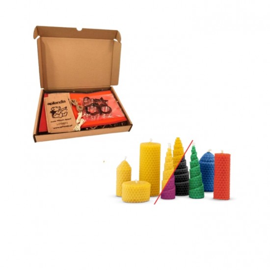 JAUNUMS - Radošs komplekts svecīšu izgatavošanai – Krāsainais (Drīzumā!)