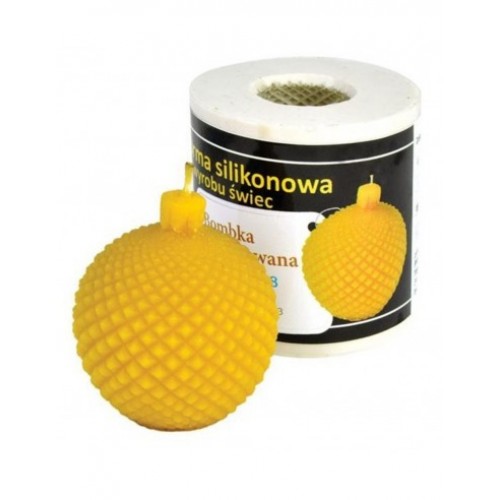 Силиконовая форма - Шар, с гравировкой 5см