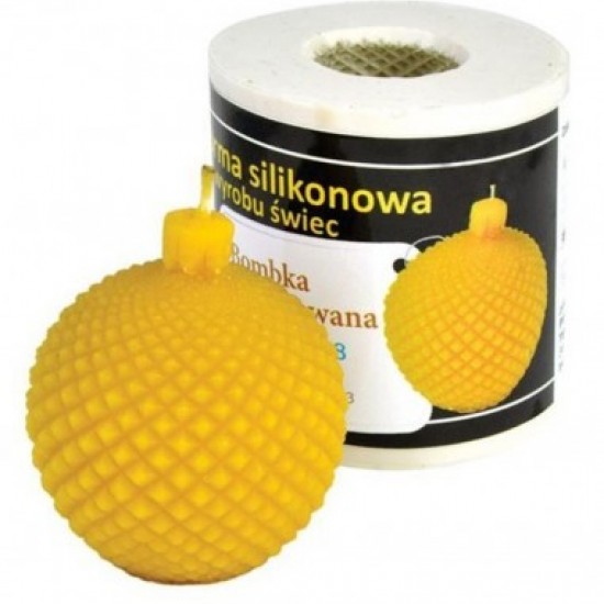 Силиконовая форма - Шар, с гравировкой 5см