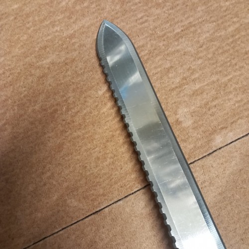 Peeling knife, stainless steel 34cm