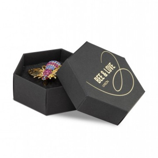 Brooch -A bee with golden wings