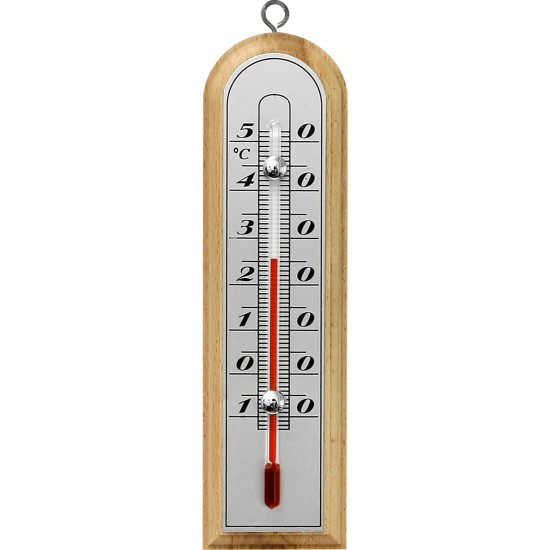 Комнатный термометр с серебристой шкалой