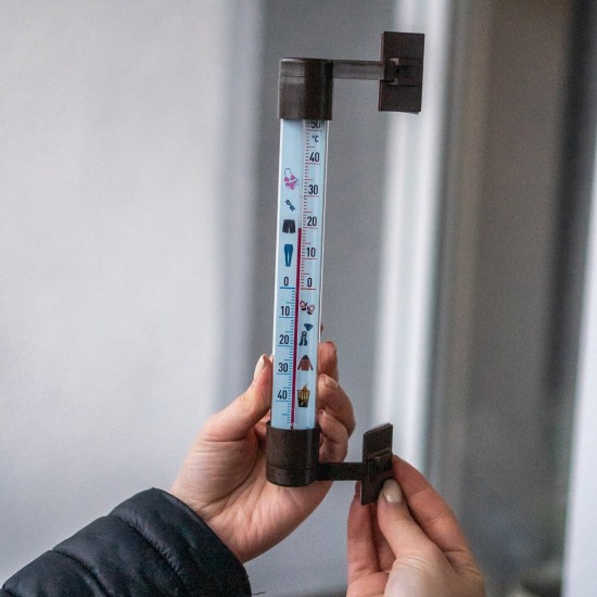 Термометр уличный трубчатый 26/230 мм - Ubrania