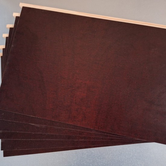 Šķirdēlis, koka (brūns)