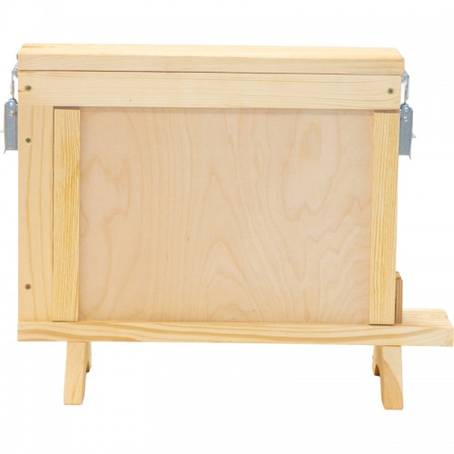 DADANT demonstrācijas stends ar skavu, koka (Izgatavo pēc pasūtījuma!)