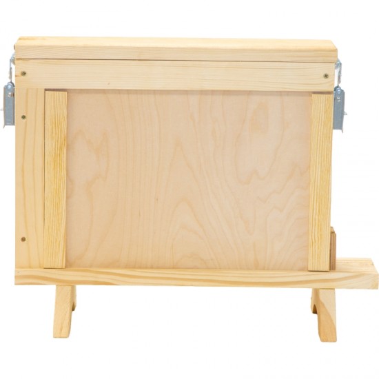 DADANT demonstrācijas stends ar skavu, koka (Izgatavo pēc pasūtījuma!)