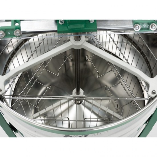 Diagonal honey extractor, 3 frames, Ø525mm, frame: D, WP, manual – KADETT Diagonal honey extractor, 3 frames, Ø525mm, frame: D, WP, manual – KADETT