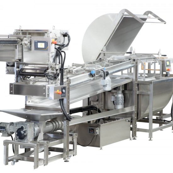 Honey extraction line, 40 frames, version with uncapping machine PREMIUM