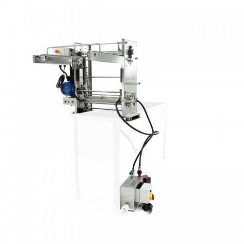 IZGATAVO PĒC PASŪTĪJUMA: Atvākošanas ierīce ar ķēdes padevi, 230 V, slēgta sistēma, MINIMA