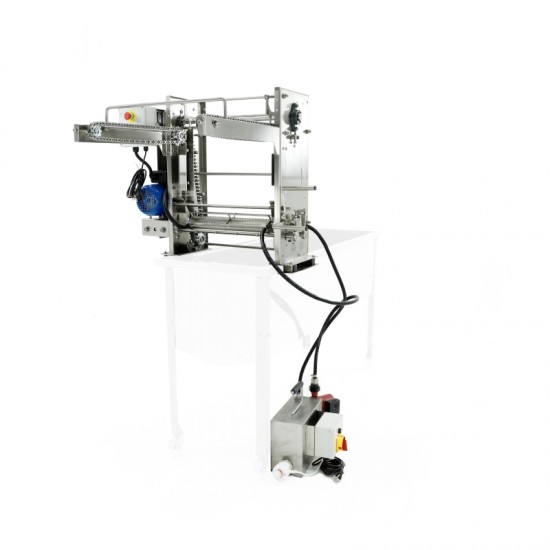 IZGATAVO PĒC PASŪTĪJUMA: Atvākošanas ierīce ar ķēdes padevi, 230 V, slēgta sistēma, MINIMA