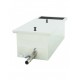 Stainless steel honey sump 1000 mm, without heating