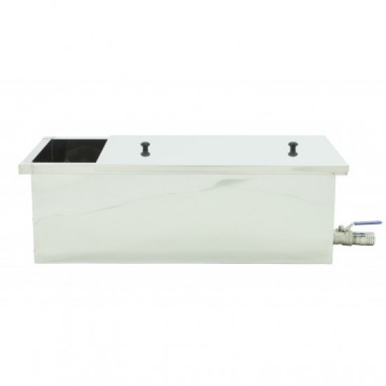 Stainless steel honey sump 1000 mm, without heating