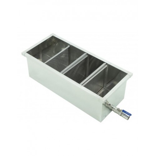 Stainless steel honey sump 1000 mm, without heating