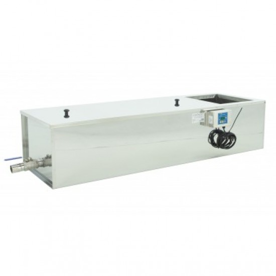 Stainless steel honey sump 1500 mm, heated