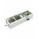 Stainless steel honey sump 1500 mm, heated