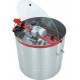 STAINLESS STEEL SYRUP MIXER WITH HEATING JACKET, CAPACITY 500 KG, (HEATING 230V, DRIVE 400V)