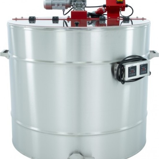 STAINLESS STEEL SYRUP MIXER WITH HEATING JACKET, CAPACITY 1000 KG, (HEATING 230V, DRIVE 400V)