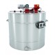 STAINLESS STEEL SYRUP MIXER WITH HEATING JACKET, CAPACITY 1000 KG, (HEATING 230V, DRIVE 400V)