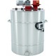 STAINLESS STEEL SYRUP MIXER WITH HEATING JACKET, CAPACITY 500 KG, (HEATING 230V, DRIVE 400V)