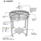 Rotary stand for bee frames,  universal, Ø900 mm